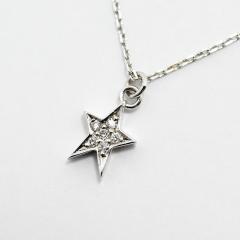 ���@���h�[���R �l�b�N���X Vendome Aoyama �� �X�^�[ �_�C�������h K18WG �V�i�d�グ ����