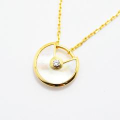 �J���e�B�G �l�b�N���X �A�~�����b�g �h�D Cartier �}�U�[�I�u�p�[�� �_�C�������h K18 750 �V�i�d�グ ����