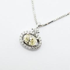 �^�T�L �l�b�N���X TASAKI �c�� �_�C�������h 0.58 0.18 K18WG �V�i�d�グ ����