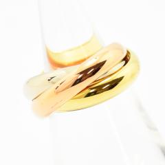 �J���e�B�G �����O �g���j�e�B Cartier �w�� �X���[�J���[ 3�A K18 750 #48 ��8�� �V�i�d�グ ����