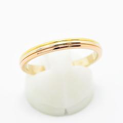 �J���e�B�G �����O Cartier �w�� �X���[�J���[ K18 750 #63 ��22.5�� �V�i�d�グ ����