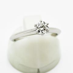 �e�B�t�@�j�[ �����O �\���e�B�A TIFFANY&Co. �w�� �\���e�[�� �_�C�������h 0.39 PT950 ��9�� �V�i�d�グ ����