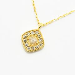 �A�K�b�g �l�b�N���X agete �_�C�������h 0.06 K18 750 �V�i�d�グ ����