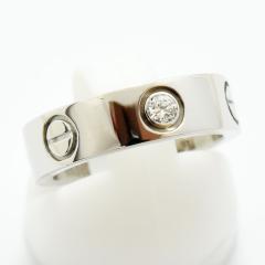 �J���e�B�G �����O ���u�����O Cartier �w�� �_�C�������h 3P K18WG 750 #49 ��9�� �V�i�d�グ ����