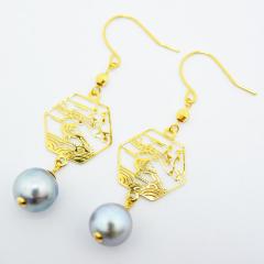 �b�p�[�� �s�A�X MEGUMI PEARL ������^�� 7.5�`8.0mm �p�[�� K18 �����C�N �V�Õi ���g�p