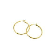 K18 �t�[�v�s�A�X �C�G���[�S�[���h �����O�s�A�X �V���v�� ���E���h 2x30mm �y�A 18��