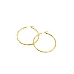 K18 �t�[�v�s�A�X �C�G���[�S�[���h �����O�s�A�X �V���v�� ���E���h 2x40mm �y�A 18��