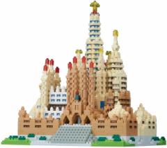 【送料無料】ナノブロック nanoblock NB-028 サグラダファミリア デラックスエディション