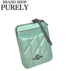 コーチ 財布 レディース COACH カードケース シグネチャー チェリー