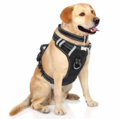 WINSEEhbOn[lXL(ubN)߉\Ȏ(45.7cm`65cmj˒߉\  ybgpxXg WINSEE Dog Harness, No-Pull Walking