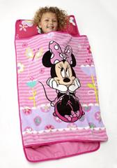 fBYj[ ~j[}EX Q}bg ӂƂ [sAi] Disney Minnie Mouse Toddler Rolled Nap Mat, Sweet as Minnie