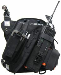 Coaxsher RCP-1 Pro  `FXgn[lX WI ToCoɂ [sAi] Coaxsher Radio Chest Harness Rig for 2 Way Radio, GPS an