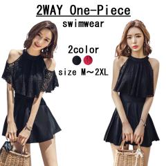 2WAY�����s�[�X���� ���� �����s�[�X �̌^�J�o�[���� ���f�B�[�X �n�C�l�b�N 2way �I�t�V�����_�[ 20�� 30�� 40�� �}�}���� �I�[���C����