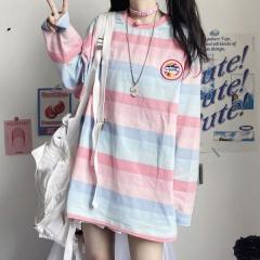 ロングTシャツ レディース ロンT カットソー トップス 長袖