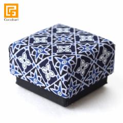 BOX SET(Batik blue) オーガンジー付き(単品での購入不可・ガムランボールと一緒に必要数のみでご購入下さい)  ギフトボックス 贈り物  