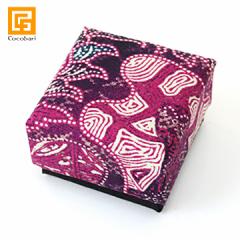 BOX SET(Batik purple) オーガンジー付き(単品での購入不可・ガムランボールと一緒に必要数のみでご購入下さい)    ギフトボックス 贈り