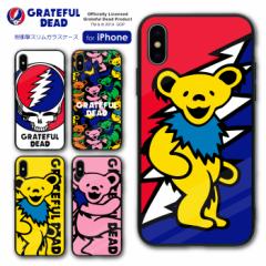 GRATEFUL DEAD �O���C�g�t���E�f�b�h ���E���h�^�C�v �Ռ��z�� �K���X�P�[�X �E���g���X���� �X�}�z�P�[�X �����K���X iPhone X/XS�P�[�X