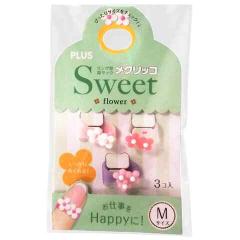 プラス メクリッコ SWEET(スウィート) フラワー2 Mサイズ ... 指サック かわいい リボン 送料無料