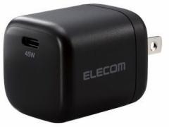 ELECOM GR AC[d/USB[d/USB PDF/45W/USB-C1|[g/XCOvO/ubN MPA-ACCP29BK