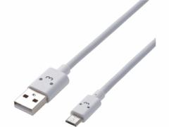 ELECOM GR 2AΉJtmicroUSBP[u 1.2m MPA-FAMB2U12CWH zCg