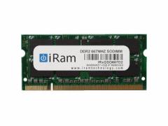 iRam Technology 1GB PC2-5300 SO-DIMM 200pin IR1GSO667D2