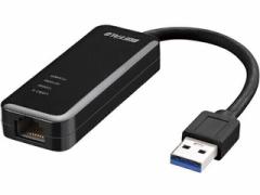 BUFFALO obt@[ GigaΉ Type-A USB3.2(Gen1)pLANA_v^[ ubN LUA5-U3-AGTE-BK