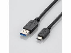 ELECOM GR USB3.1P[u/A-C^Cv/m[}/1.5m/ubN USB3-AC15BK