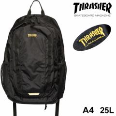 THRASHER XbV[ Backpack obNpbN 25L THR-283 BKGD ubNiS S[hj