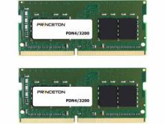 Princeton vXg m[gPC 32GB (16GB 2g) DDR4-3200 260PIN SODIMM PDN4/3200-16GX2