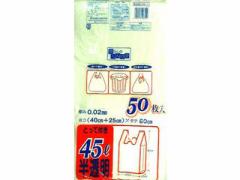 NIPPON GIKEN/日本技研工業 CG11　とって付ごみ袋半透４５Ｌ５０枚