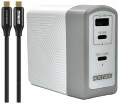 ADTEC AhebN 140W PD3.1[d eMarker240W Type-CP[ut 3|[g APD-A140AC2-wC24-WH zCg