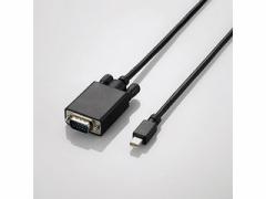 ELECOM GR Mini DisplayPort-HDMIϊP[u/1m/ubN AD-MDPHDMI10BK
