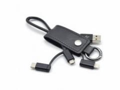 {gXgeNmW[ Keycase Cable 3in1 Black KC3IN1-BK