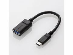 ELECOM GR USB3.1P[u/Gen1/C-AX^Cv/Fؕi/0.15m/ubN USB3-AFCM01NBK