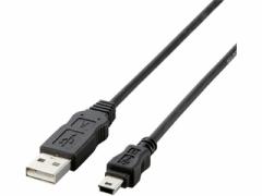 ELECOM GR USB-ECOM550 EU RoHSwߏUSB2.0P[u(A:~jB) 5.0mubN