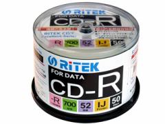 RiTEK/CebN CD-R700EXWP.50RT C f[^pCD-R 50XshP[X