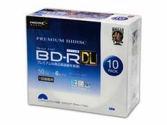 HIDISC 10Zbg PREMIUM HIDISC BD-R DL 1^ 6{ 50GB 10 XP[X HDVBR50RP10SCX10