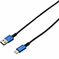 BAUT y5ZbgzBAUT PREMIUM Type-C/Type-A Cable 3A 1m BL BUSACAN100BLX5