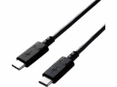 ELECOM GR USB2.0P[u/C-C^Cv/Fؕi/PDΉ/3Ao/3.0m/ubN U2C-CC30NBK2