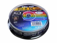 HIDISC 10Zbg HIDISC ^pBD-R DL 50GB 1-6{Ή 10 HDBD-RDL6X10SPX10