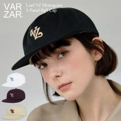 VARZAR �o�U�[�� �؍� �X�q �L���b�v �[�� ������� �炪�����Â炢 ���O���΍� ���f�B�[�X [Leaf VZ Monogram 5-Panel Ball Cap 1759 17