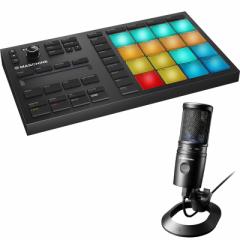 Native Instruments MASCHINE MIKRO MK3 + USB}CN audio-technica AT2020USB-X Zbg