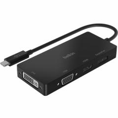 sAEgbgi t Belkin USB-C Video Adapter  USB-C to HDMI + VGA +DVI + DISPLAYPORT 4 in 1