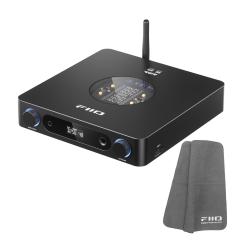 FIIO DAC内蔵 ヘッドホンアンプ K11 シルバー (FIO-K11-S)《ロゴ入り