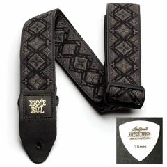 ERNIE BALL A[j[{[ M^[ Xgbv JACQUARD STRAP REGAL BLACK EB 4093 sbNtslR|Xցt