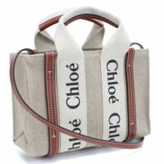 yVizNG CHLOE  g[gobO uh S EbfB  CHC22AP237I26@90U WHITE-BROWN zCgn bag-01