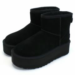 yVizAO UGG  [gu[c@CLASSIC MINI PLATFORM NVbN ~j vbgtH[ 1134991@BLK ubN@shoes-01 win-03w