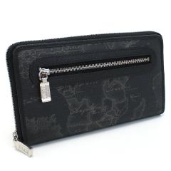 PRIMA CLASSE プリマクラッセ 長財布ラウンドファスナー W028 6426 0001 GEO CLASSIC BLACK ブラック