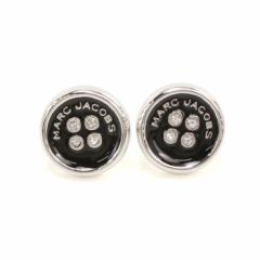 MARC JACOBS }[NWFCRuX sAX 2R4JER001J35 047 BUTTON STUD EARRINGS fB[X ubN