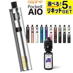 Aspire PockeX AIO �d�q�^�o�R VAPE �x�C�v �A�X�p�C�A �|�P�b�N�X �X�^�[�^�[�L�b�g �����^�� �V�[�V�� �I�[���C������ �^�C�v �{�� ��